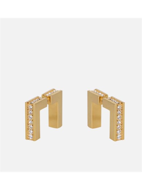 STRASS EARRINGS ELISABETTA FRANCHI | OR26K61E2U95 oro giallo